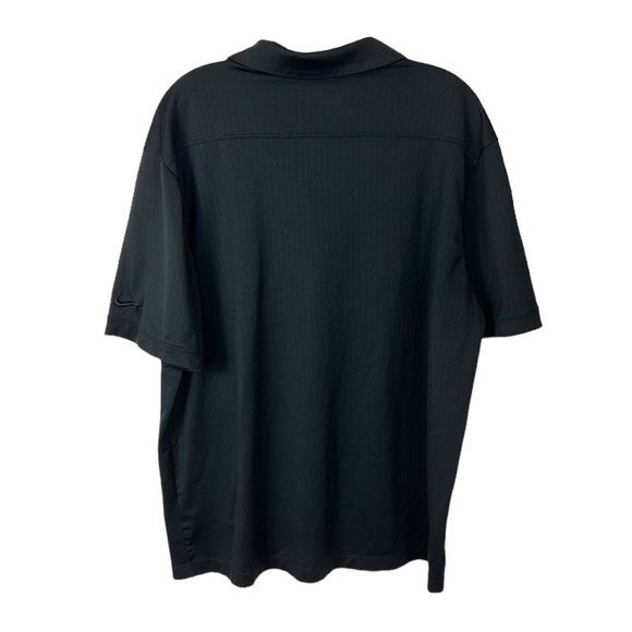 Nike Golf Tour Performance Polo Shirt Men's XL Black EUC Short Sleeve - Picture 2 of 11